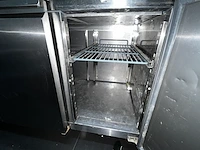 3 deurs rvs koelwerkbank ggmgastro - afbeelding 3 van  6