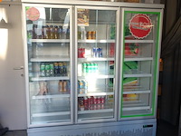 3-deurs vitriniekoelkast