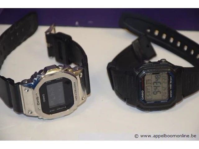 3 div digitale horloges, wo casio, werking niet gekend - afbeelding 3 van  3