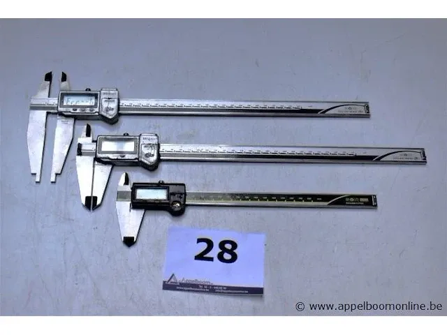 3 div digitale schuifmaten mitutoyo absolute - afbeelding 1 van  3
