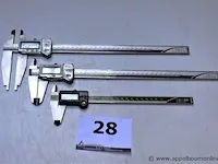 3 div digitale schuifmaten mitutoyo absolute - afbeelding 1 van  3