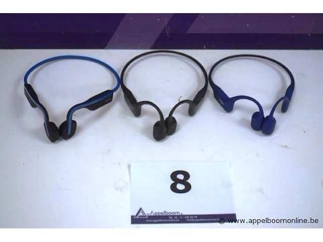 3 div mp3 sportsheadphones shokz, zonder kabels, werking niet gekend - afbeelding 1 van  2