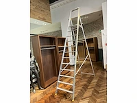 3 diverse alu vouwladders haca leitern, erst - afbeelding 8 van  15
