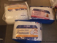 3 diverse donsdekens wo 140x200 - afbeelding 1 van  2