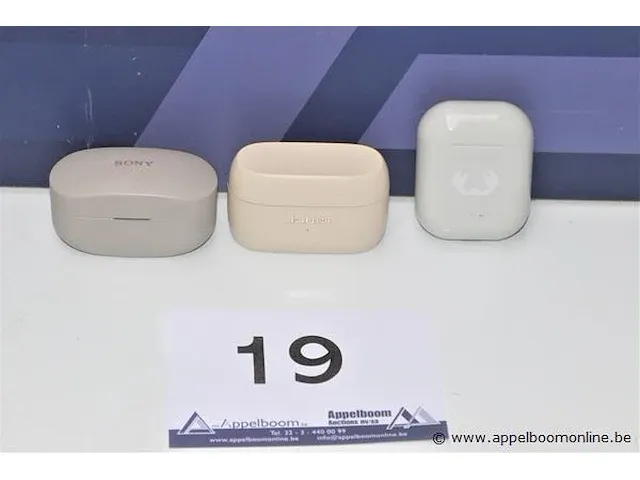 3 diverse earpods, zonder kabels, werking niet gekend - afbeelding 1 van  3