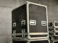 3 diverse flightcases, waaronder 2 verrijdbaar - afbeelding 2 van  3