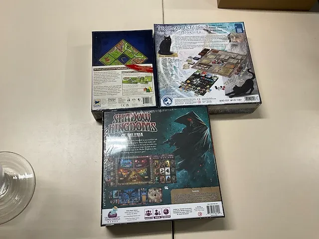 3 diverse gezelschapspellen carcassonne, trismegistus - afbeelding 5 van  5