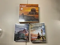 3 diverse gezelschapspellen first martians, ares expedition