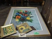3 diverse kunstwerken - afbeelding 1 van  2