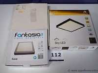 3 diverse led plafondlampen wo fantasia - afbeelding 1 van  4