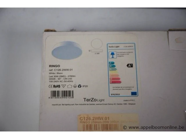 3 diverse led plafondlampen wo fantasia - afbeelding 3 van  4