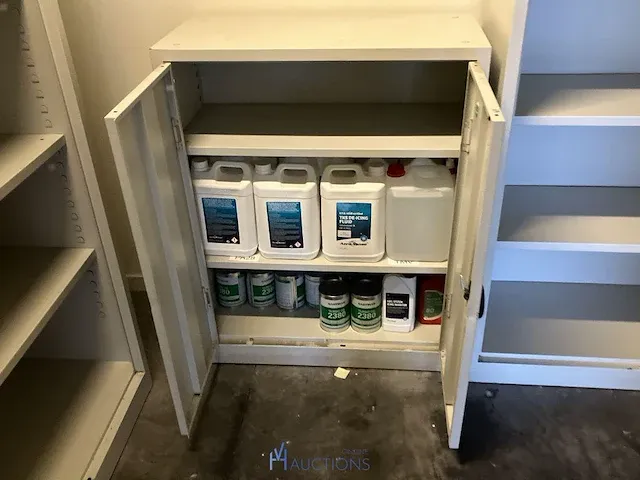 3 dossierkasten en kleine dito met inhoud - afbeelding 3 van  4