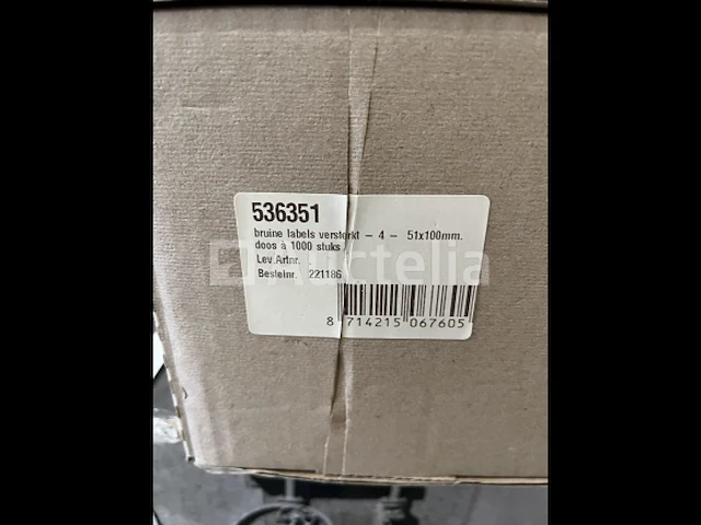 3 dozen a 1000 stuks kartonnen labels - afbeelding 4 van  4