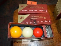 3 dozen biljartballen belgian aramith balls ø 61,5 - afbeelding 2 van  3