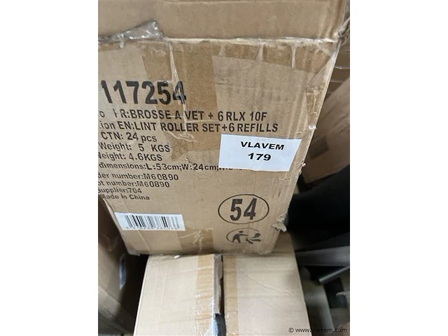 3 dozen, inh. lint roller sets - afbeelding 1 van  4