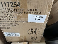 3 dozen, inh. lint roller sets - afbeelding 1 van  4