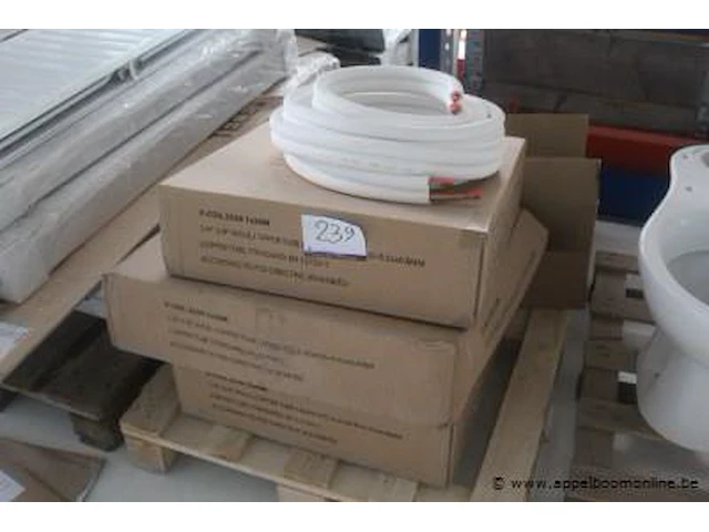3 dozen inhoudend dubbel geïsoleerde koperen buis p-coil 2320 1x20m - afbeelding 1 van  2