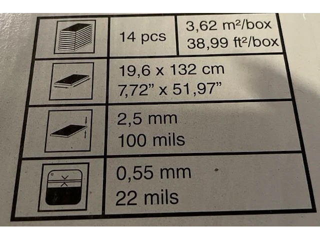 3 dozen laminaat - afbeelding 2 van  3