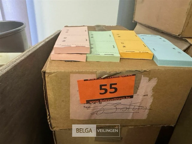 3 dozen nummers voor vestiaire - afbeelding 1 van  2