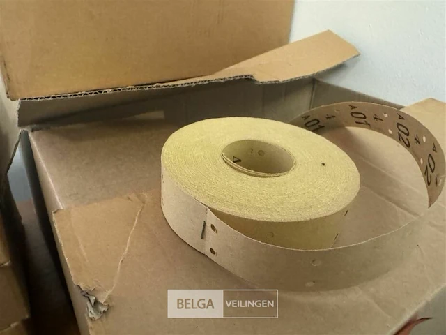 3 dozen nummers voor vestiaire - afbeelding 3 van  5