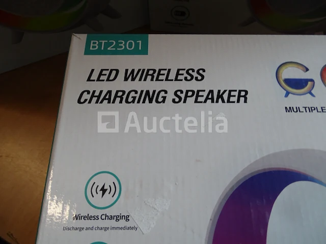 3 draadloze radio's multicolor oplader bt2301 - afbeelding 6 van  8
