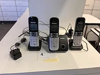 3 draadloze telefoons