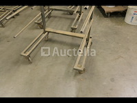 3 droogwagens op wielen voor spuitcabine - afbeelding 2 van  4