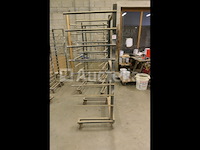 3 droogwagens op wielen voor spuitcabine - afbeelding 4 van  4