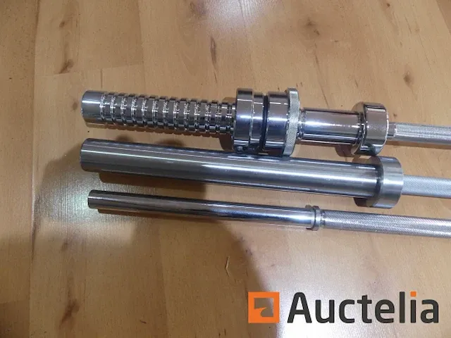3 dumbbell bars (tentoonstelling model) panatta - afbeelding 3 van  4