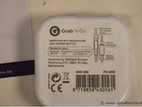 3 earphones grab n go, werking niet gekend - afbeelding 2 van  2