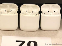 3 earpods apple, zonder kabels, werking niet gekend - afbeelding 2 van  3