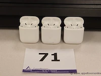 3 earpods apple, zonder kabels, werking niet gekend - afbeelding 1 van  3