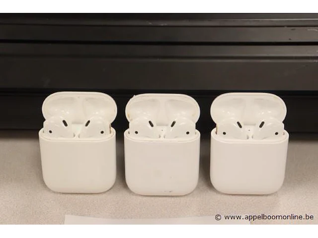 3 earpods apple, zonder kabels, werking niet gekend - afbeelding 2 van  3