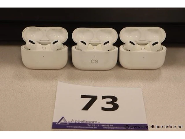 3 earpods apple, zonder kabels, werking niet gekend - afbeelding 1 van  2