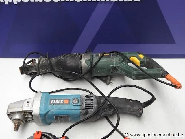 3 elektrische handgereedschappen, werking niet gekend - afbeelding 2 van  3
