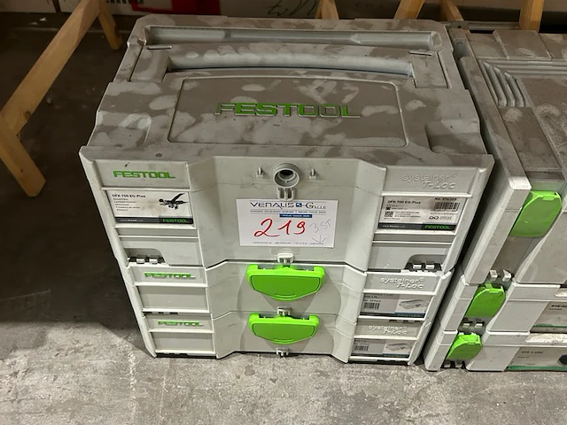 3 festool systainer opbergdoos - afbeelding 1 van  3