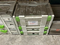 3 festool systainer opbergdoos - afbeelding 1 van  3