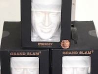 3 flessen à 1l whiskey grand slam 45% - afbeelding 1 van  2