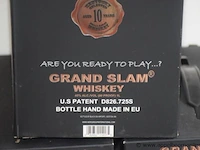 3 flessen à 1l whiskey grand slam 45% - afbeelding 2 van  2