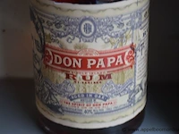 3 flessen à 70cl diverse rum don papa 40% - afbeelding 2 van  4