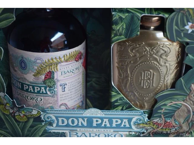 3 flessen à 70cl diverse rum don papa 40% - afbeelding 3 van  4