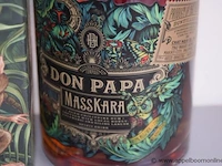 3 flessen à 70cl diverse rum don papa 40% - afbeelding 4 van  4