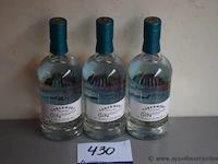 3 flessen à 70cl gin tobermory 40% - afbeelding 1 van  2