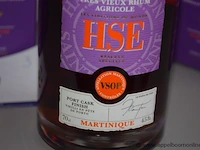 3 flessen à 70cl hse port cask finish 45% - afbeelding 2 van  2