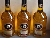 3 flessen à 70cl liquer 43 31% - afbeelding 1 van  2