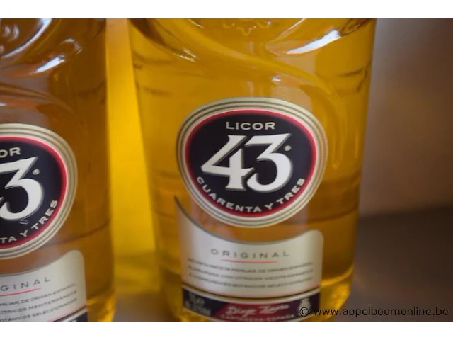 3 flessen à 70cl liquer 43 31% - afbeelding 2 van  2