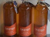 3 flessen à 70cl vodka eristoff 40% - afbeelding 1 van  2