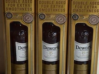 3 flessen à 70cl whisky dewar's 15yr 40% - afbeelding 1 van  2