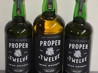 3 flessen à 70cl whisky proper twelve 40% - afbeelding 1 van  3