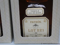 3 flessen à 75cl tequilla patron - afbeelding 2 van  2